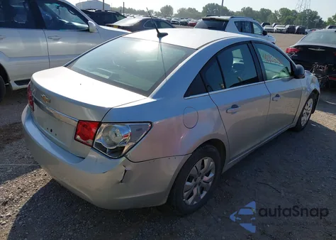 2012 Chevrolet Cruze Ls из США, поврежденный, VIN 1G1PC5SH7C7410160